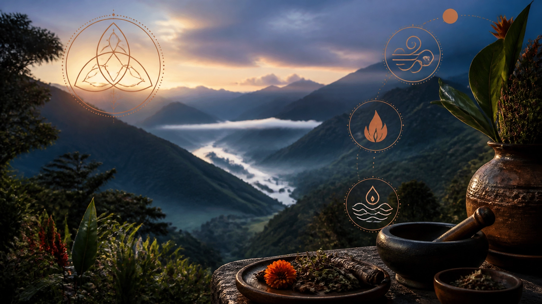 Ayurveda a la Colombiana: Identifica tu Dosha y Encuentra tu Equilibrio con Recursos de Nuestra Tierra